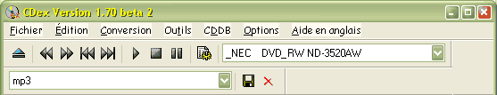 barre de profil "mp3"