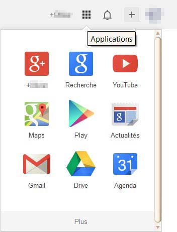 accès depuis google drive